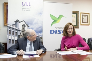 La ULL y la Fundación DISA renuevan su colaboración para mantener la Cátedra de Jóvenes Emprendedores